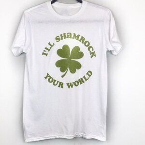 Junk Food White I’ll Shamrock Your World T-Shirt